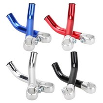 릴랙스 핸들바 자전거핸들바 자전거보조핸들 픽시라이저바 자전거손잡이 자전거보조손잡이 핸들, 레드