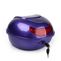 슈퍼커브 110 탑박스 베스파 알루미늄 PCX 전기 꼬리 작은 거북이 보관 왕 작은 양 글로브 보관 등받이, 바이올렛바닥판 나사 렌치 드라이버 보내기