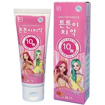 시크릿쥬쥬 튼튼이치약 딸기향 80g X 1개/불소함유