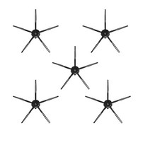 샤오미 로보락 및 Mijia 1/2/1S Gen rockrobo s5 s6 max pure Mi 로봇 키트 스위퍼 용 5 피트 사이드 브러, 01 5PCS  B Side Brush