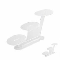 마트 카운터 약국진열대 원형 선반 3단 GN17753