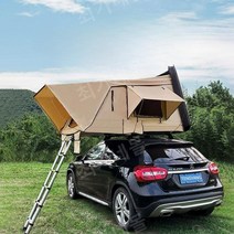 루프랙 면텐트 차량용루프탑, E.스몰-화이트 쉘-그레이