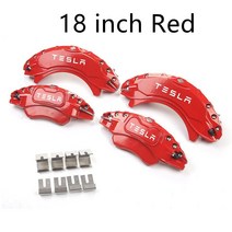 테슬라 모델 3 Y 액세서리에 4Pc 브레이크 캘리퍼스 커버 자동차 수정 운동 장식 18 