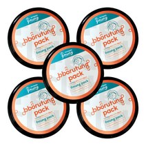1+1+1+1+1 구멍팩 뾰루퉁팩 9mung 모공팩 50ml, 1+1+1+1+1 뾰루퉁팩 (주황색)