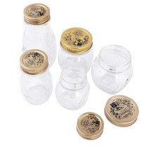 담금주 콰트로 밀폐용기 유리병 유리용기 쨈병 과일청 매실청 0.15L -0.4L, 상세참조, 상세참조