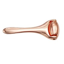 페이스쿨러 쿨링마사지기 아이스 롤러 얼굴 주름리프팅 스테인레스 스틸 페이스 피부 냉각 눈 마사지기 안티 에이징 리프트 통증 완화 뷰티 스파 도구, Rose Gold