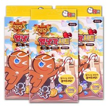 쿠키런 킹덤 어린이 열냉각시트 해열패치 6매 3개