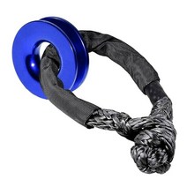 수동윈치 미니전동윈치 핸드윈치 Winch Snatch Recovery Ring 41000 lbs Fits For Soft Shackle ATV D0UC