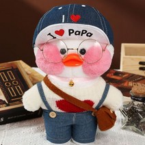 핫토이 산타 랜덤 귀칼 피규어 피규어제작 귀여운 LaLafanfan 카페 오리 플러시 장난감 Kawaii 장식 베개 봉제 인형 럭키 만화 부드러운 를위한 생일 선물, [10] lOVEPAPA Style
