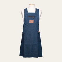로사홈 데님앞치마 카페 공방 바리스타 미술학원 화방 네일샵 청, 중청