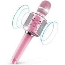 노래방기계 샤오미 휴대용 무선 블루투스 스피커 스테레오 사운드 마이크 야외 열, 04 Pink