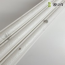 폼나라 꾸미몰딩 CM-02 액자형 폼몰딩 3단분리형 DIY 마감, 그레이, 1매