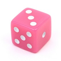 다면체 주사위(정6면체)블루, 블루