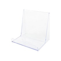 2개입 아크릴 도서거치대 책 휴대폰 진열대 받침대 전시대, 02_아크릴거치대/대형(2개입)