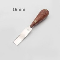 우드카빙 목공예 조각칼 가죽 에지 스카이빙 면취 도구 세트 넓은 입 leathercraft 에지 스카이빙 면취 가죽 에지 트리머(46810121416mm), 16mm