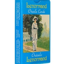 Magpies Lenormand 오라클 카드 운명 점술 가족 파티 종이 게임 타로 PDF 가이드, [10] violet