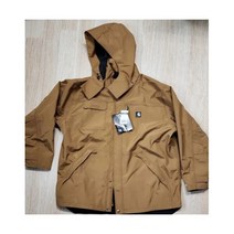 칼하트 방수 통기성 워크 코트 재킷 파카 브라운 탠 남성 사이즈 XL