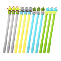 투영 선인장 젤펜 4종 세트 0.5mm, 혼합 색상, 15세트