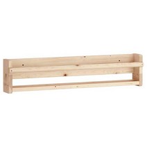 이케아 IKEA 벽수납장 내추럴 70x9x16cm 소나무원목 최대하중5kg, 1개, 이미지참조