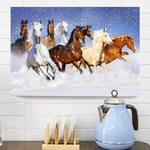말 그림 팔마도 칠마도 그림 행운 캔버스 액자 사무실 활력 기운 행마도, 03.성공 팔마도