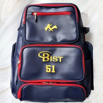 나인 백팩 NX21-923 네이비 레드 야구 레포츠 가방, 기본