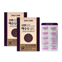 유한양행 유한 백수오 골드 60정 2박스 2개월분 여성 갱년기, 유한 백수오 골드 60정 1박스/One Size