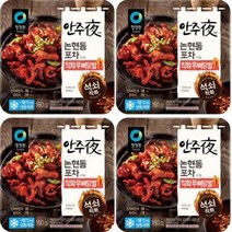 청정원 안주야 직화 무뼈 닭발 160g 4개, 상세페이지 참조, 상세페이지 참조, 상세페이지 참조