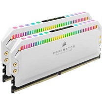 Corsair 도미네이터 플래티넘 RGB 32GB(2x16GB) DDR4 3200 데스크탑 메모리 화이트