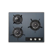 린나이 빌트인 가스쿡탑 3구 560X480 건전지 리플렉트 RBR-PF3601LD, 가스통 사용 - LPG