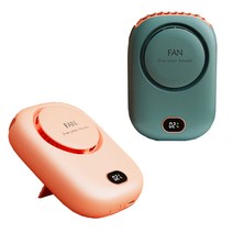 휴대용 선풍기 USB 충전 C타입, 핑크