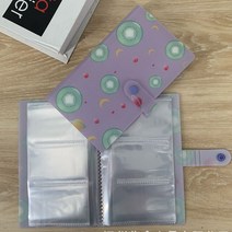 사진첩만들기 제작 포토머그컵 슬롯 간단한 보관 앨범 스티커 작은 정렬 네일 아트 꽃 책 커버 홀더 정리 액세서리, 12.Cpurple