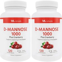 My Life 마이라이프 내추럴스 D-마노스 디마노스 크랜베리, 120정, 2개