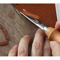 가죽공예 얇게피기 엣지 조각도 피할기 6mm 가죽커터