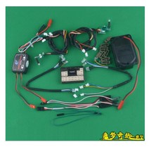 자동차흡음재 HG P408 HG-P408 1/10 RC 4x4 허머 군사 차량 자동차 부품 기어 박스 충격 흡수 드라이브 샤프트 쉘 타이어 차동, [19] Sound Light Group