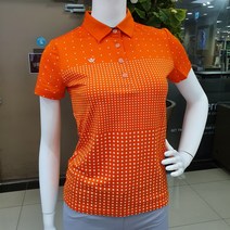 [임페리얼] ## 여름이월상품 마감 @@도트 프린트 포인트 티셔츠 P0Y1212 인천논현, 오렌지, 95