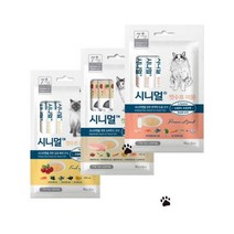 시니멀 캣수프 고양이 츄르 간식 50g, 유리너리, 3개