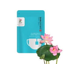 산그리메 국내산 연잎차 20티백 PLA 삼각티백차