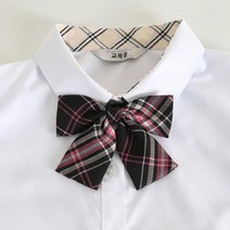 [IL∃7] 나비 넥타이 시즌4 체크계열 2colors 여자 교복 무늬 리본 유니폼 보타이 단체_E∃8260eA