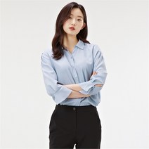 체이스컬트 DP03 볼륨 소매 7부 블라우스 ABRG5542C0D