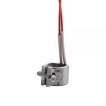 25x2 5mm/25x30mm 운모 밴드 히터 110V/220V 플라스틱 사출 성형 기계용 스테인레스 스틸 전기 발열체 2 피스, 110V 90W 25X30mm