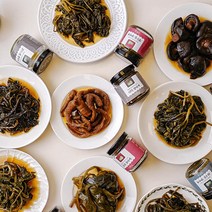 맛있는 밑반찬 강원도 저염 장아찌 9종(취나물 민들레 곰취 곤드레 개두릅 오가피 명이나물 표고버섯 더덕) 120g, 표고버섯장아찌 120g