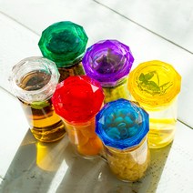 패트 크리스탈캡 마이보틀 투명 워터 물병 물통 350ml 500ml, 레드, 350ml패트
