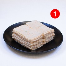 [야채사각어묵 ] 얇은 사각어묵 밀가루없는 깡통시장 부산어묵, 1봉, 900g
