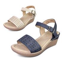 마마슈 S25SD오뜨 여성 스트랩 예쁜 샌들 여름 큐빅 스판 통굽 슬링백