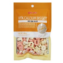 동물병원 단체급여 강아지 칼슘 스낵 간식 펫 특식 개, 1개, 칼슘비스켓 1박스(20개)
