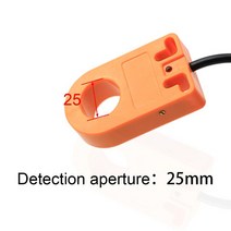 Cloweit 금속 나사 스프링용 근접 센서 스위치 6MM 10MM 30MM 홀 10-30V DC 3 와이어 NPN 링, [05] LW25-HX, [03] PNP NO