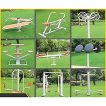 복지관 공원운동기구 경로당 전원주택 야외 체력단련시설, 이중상지견인기