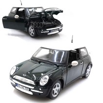 데코앤 1-24 미니쿠퍼 그린 미니카 다이캐스트 쿠페, 24미니쿠페그린