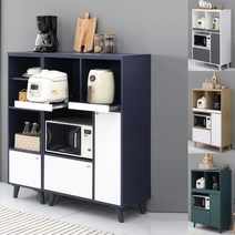 모드니가구-800렌지대 400선반장 와이드 전자레인지선반 전자렌지수납장 전자렌지대 밥솥선반 전자렌지장 주방수납장 렌지대수납장 밥솥 다이 밥통 에어프라이어 커피포트, 퍼펙트.렌지대-그레이