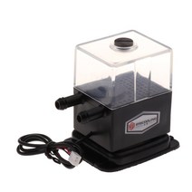 PC CPU 냉각 DC12V 침묵하는 물 펌프 탱크 저수지 300L/h, 한개옵션0